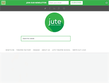 Tablet Screenshot of jute.com.au